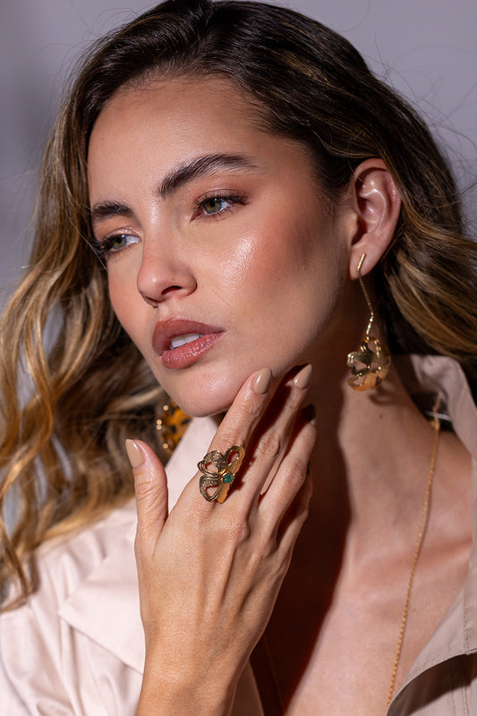 Anillo Elena Esmeralda