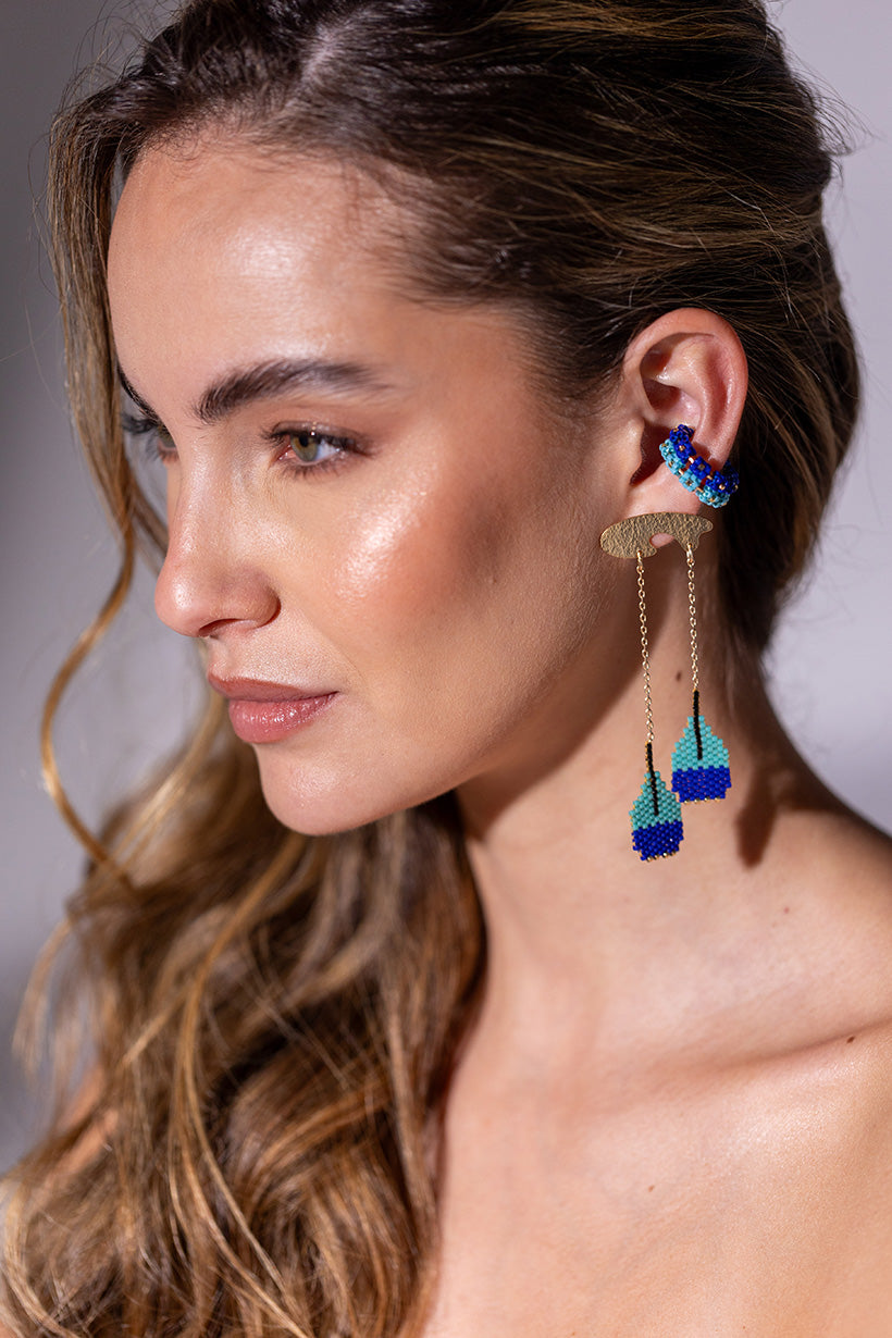 Aretes Cola Barranquero — La elegancia de lo silvestre