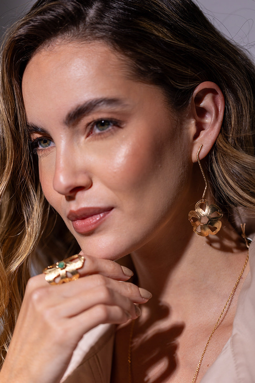 Aretes Elena Largos