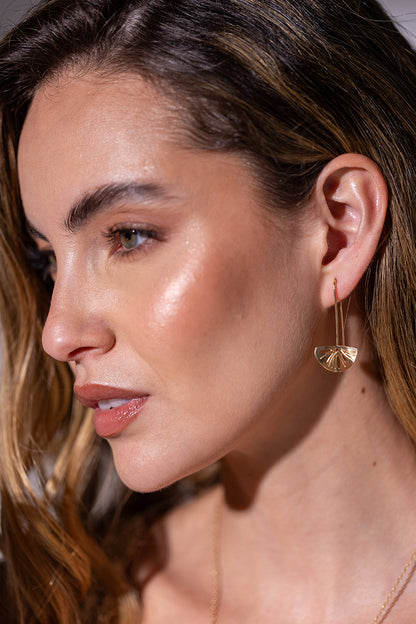 Aretes Gazania Gancho