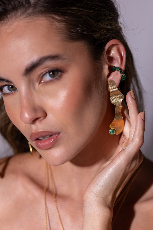 Aretes Lirio