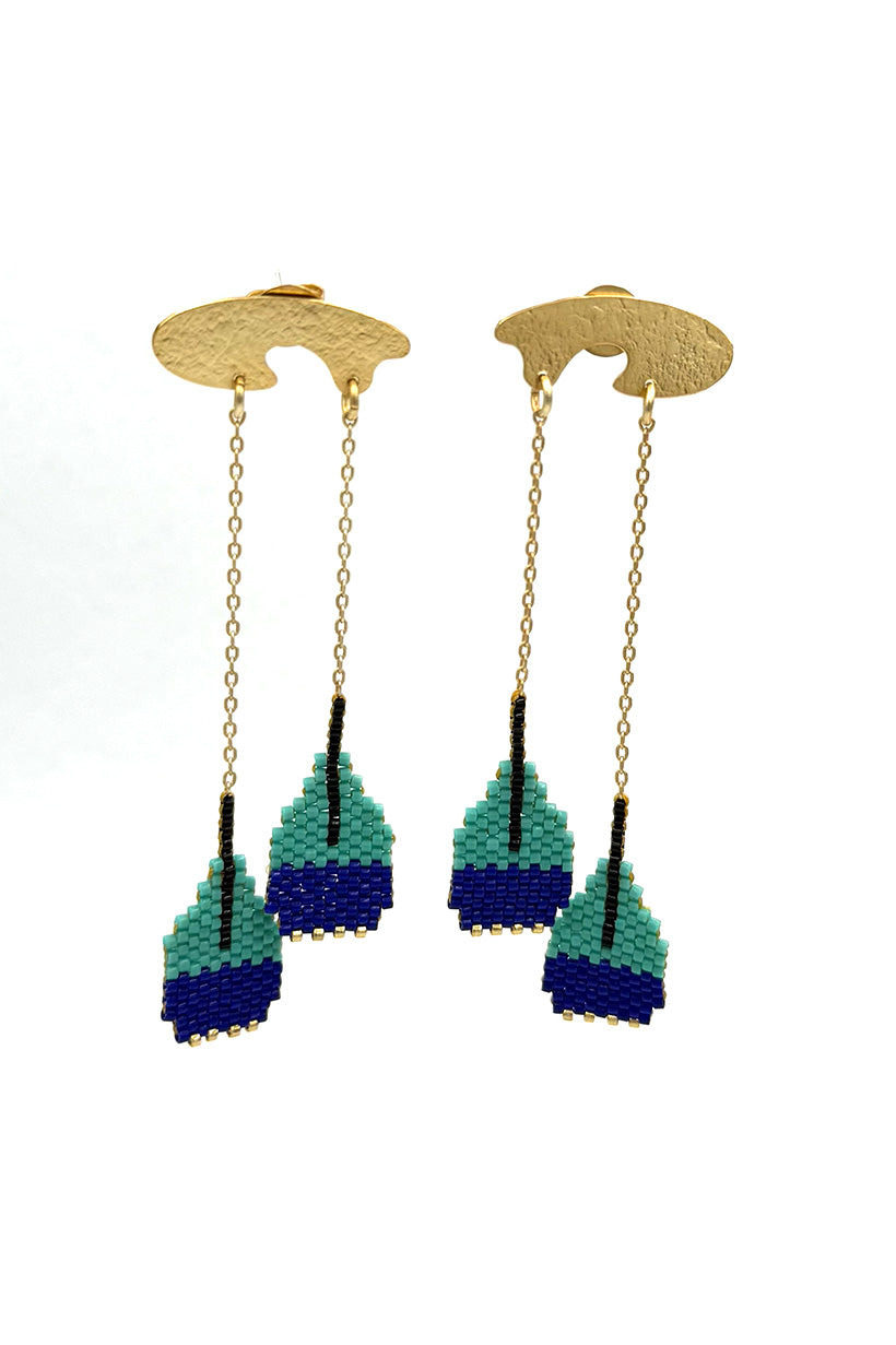 Aretes Cola Barranquero — La elegancia de lo silvestre