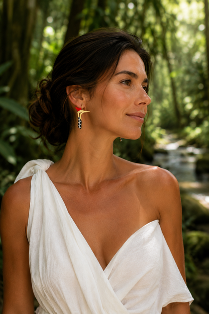 Aretes Carpintero Cresta