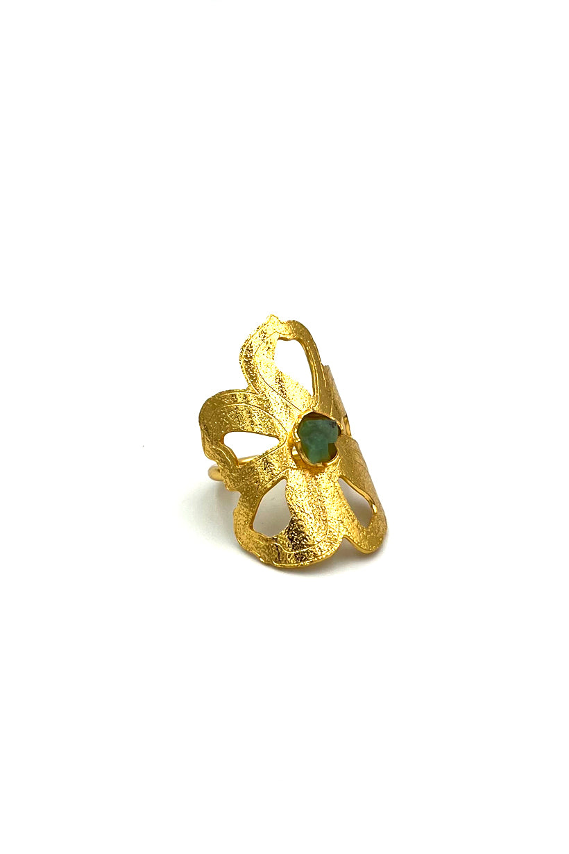 Anillo Elena Esmeralda