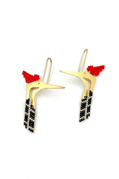 Aretes Carpintero Cresta